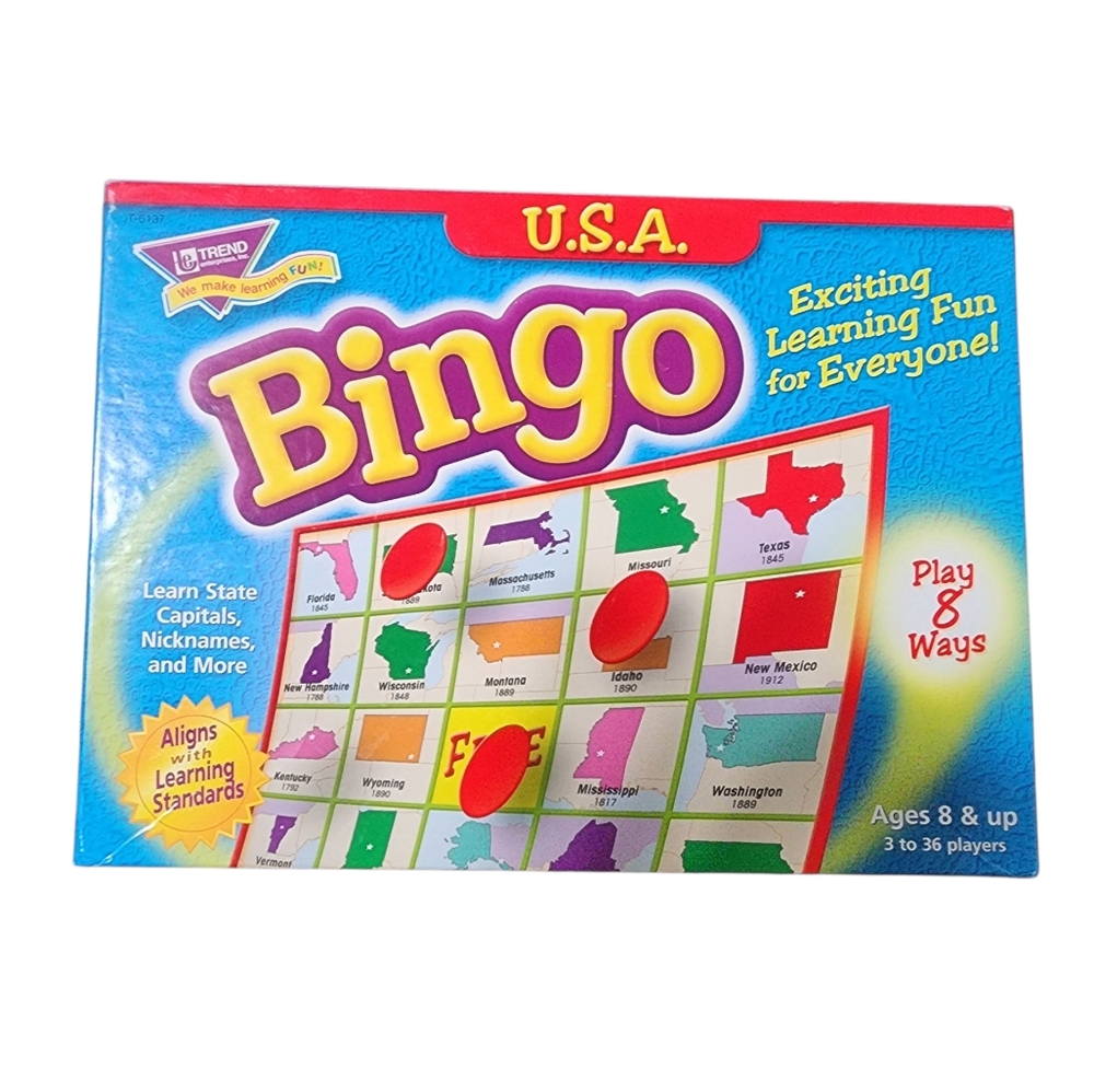 USA Bingo Game